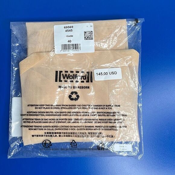 NWT Wolford Tulle Control Panty High Waist Nude 10 - Picture 16 of 16